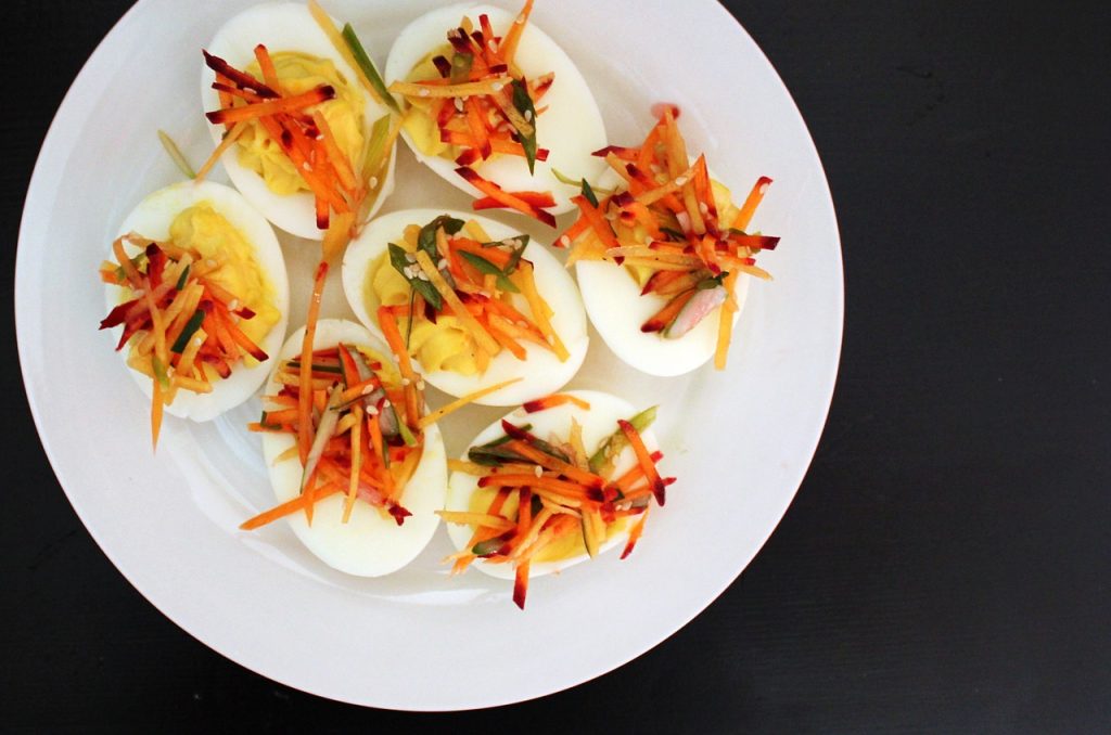 deviled eggs