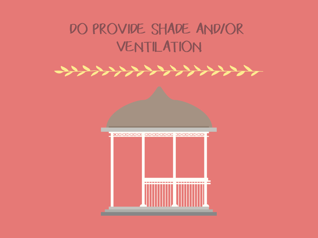 Do Provide Shade And Or Ventilation