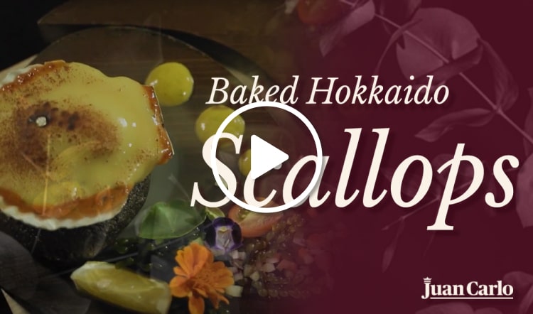 Baked Hokkaido Scallops