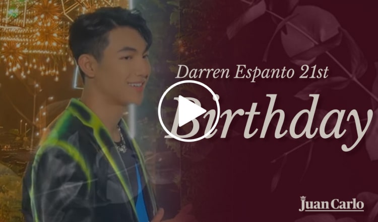 Darren Espanto 21st Birthday