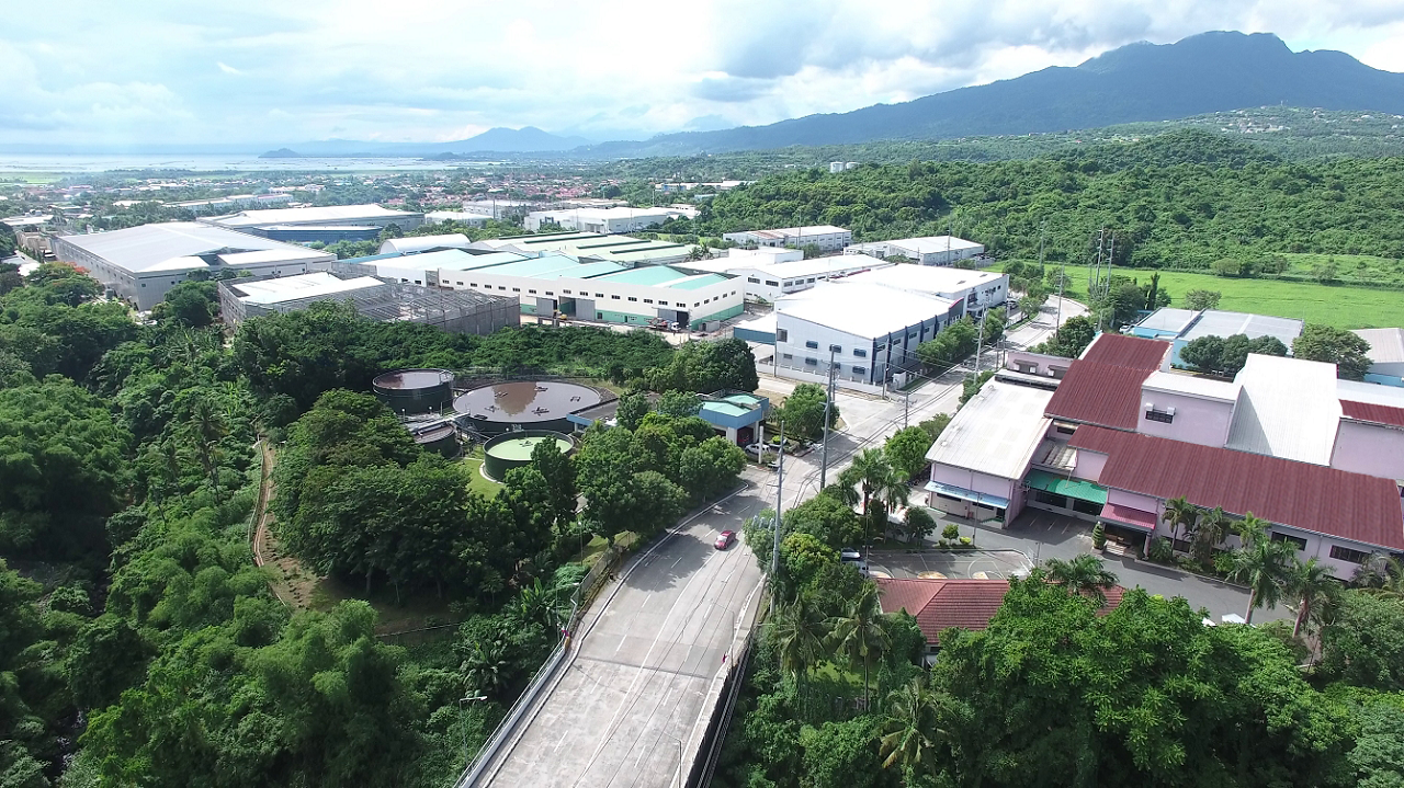 An industrial park in the Philippines